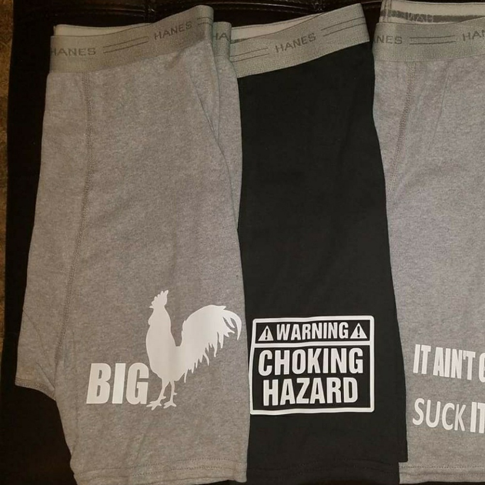 Custom men's underwear